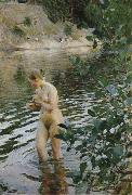 Anders Zorn, huttrande flicka